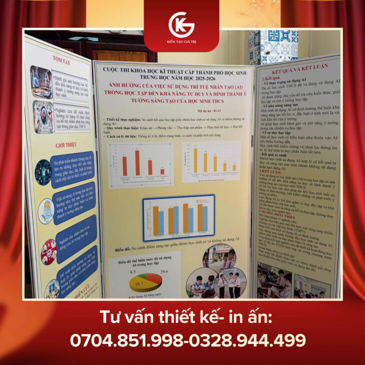 thiết kế in ấn thi công sự kiện