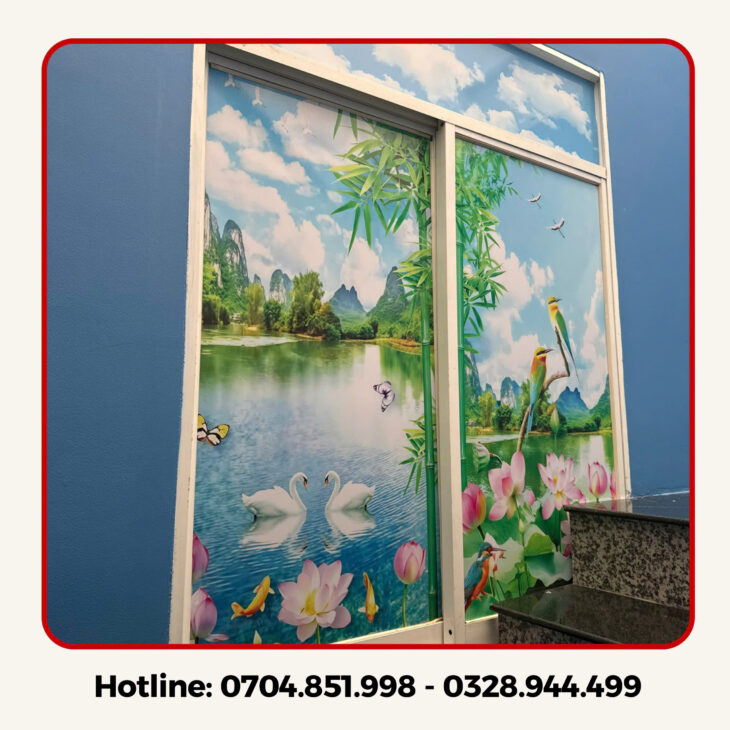in ấn thi công dán decal trang trí quảng cáo
