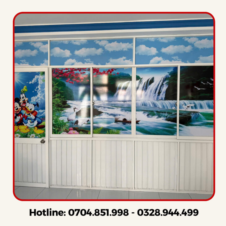 in ấn thi công dán decal trang trí quảng cáo