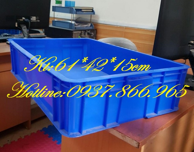 Thùng nhựa có nắp đậy, thùng HPDE nguyên sinh, khay nhựa, thùng nhựa bít