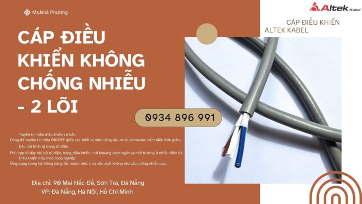 Cáp Tín Hiệu 2 X 1.5mm2 Sẵn Hàng Hà Tĩnh, Nghệ An, Thanh Hóa – Báo Giá Trong Ngày