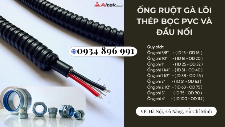 Ống Ruột Gà Lõi Thép Phi 32 Có Sẵn Số Lượng Lớn – Giao Nhanh Khánh Hòa, Bình Định, Gia Lai