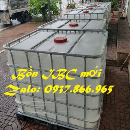 Bồn IBC tại Hà Nội, Bồn nhựa cũ, tank 1000l cũ và mới