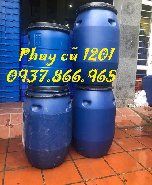 Cung cấp thùng phuy cũ tại Hà Nội, giá thùng phuy, phuy nhựa cũ, phuy 220l