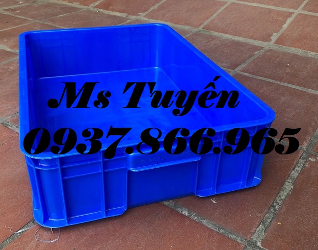 Thùng nhựa có nắp đậy, thùng HPDE nguyên sinh, khay nhựa, thùng nhựa bít