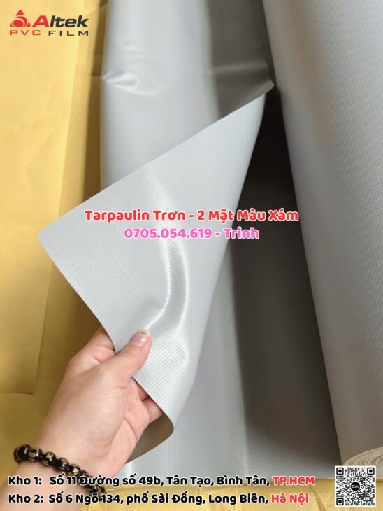 Cung cấp bạt nhựa pvc tarpaulin 0.38mm, sale hết kho giá rẻ sập sàn