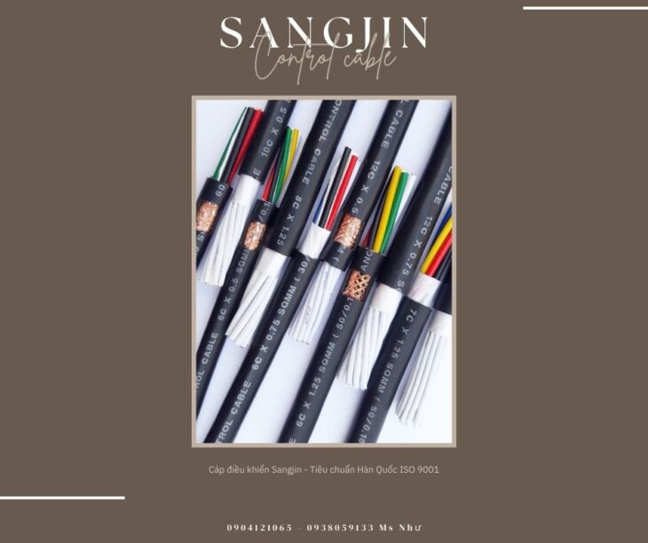 CUNG CẤP CÁP ĐIỀU KHIỂN SANGJIN CHẤT LƯỢNG