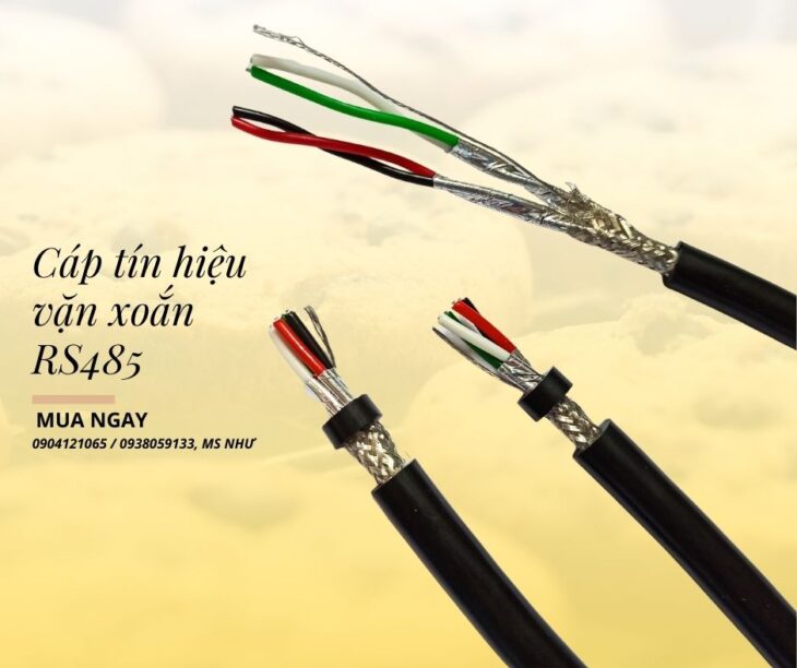 Cáp RS485 cho hệ thống SCADA
