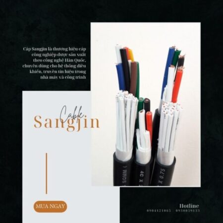 CUNG CẤP CÁP ĐIỀU KHIỂN SANGJIN CHẤT LƯỢNG CUNG CẤP CÁP ĐIỀU KHIỂN SANGJIN CHẤT LƯỢNG