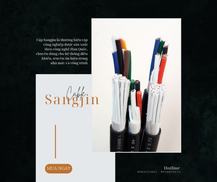 CUNG CẤP CÁP ĐIỀU KHIỂN SANGJIN CHẤT LƯỢNG