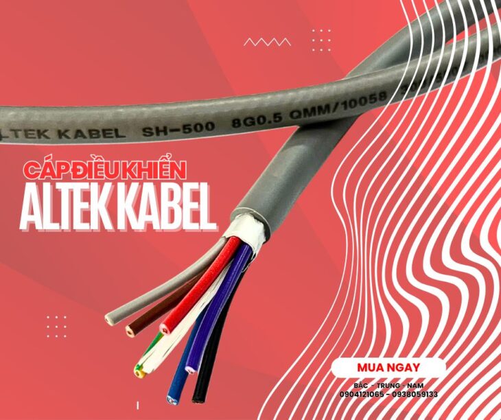 Cáp điều khiển lõi đồng chất lượng cao cho nhà máy