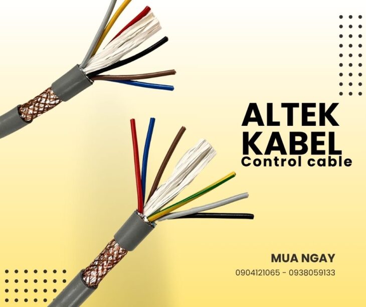 Cáp điều khiển cho tủ điện và hệ thống tự động hóa