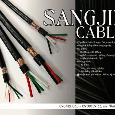 Cáp Sangjin dùng cho thang máy và hệ thống điều khiển