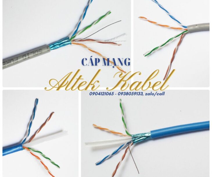 Cáp mạng Cat6 cho hệ thống mạng tốc độ cao