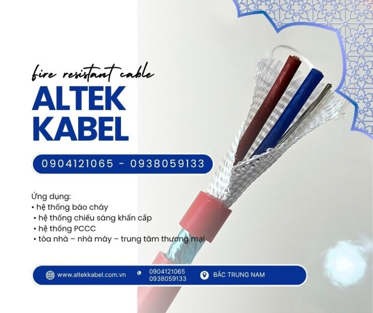 Báo giá cáp chống cháy cho công trình
