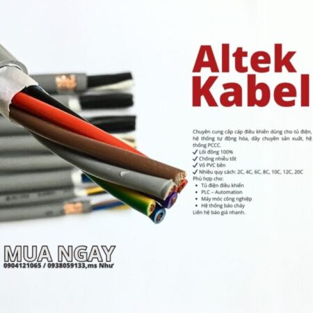 Cáp điều khiển dùng cho tủ điện – dây chuyền sản xuất