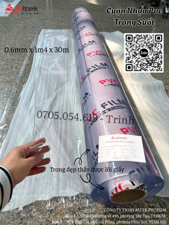 Địa chỉ bán cuộn nhựa pvc tại TP.HCM uy tín, chính hãng