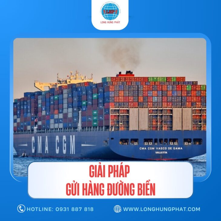 Gửi hàng quần áo, thực phẩm đi Mỹ bằng đường biển giá rẻ tại Cần Thơ