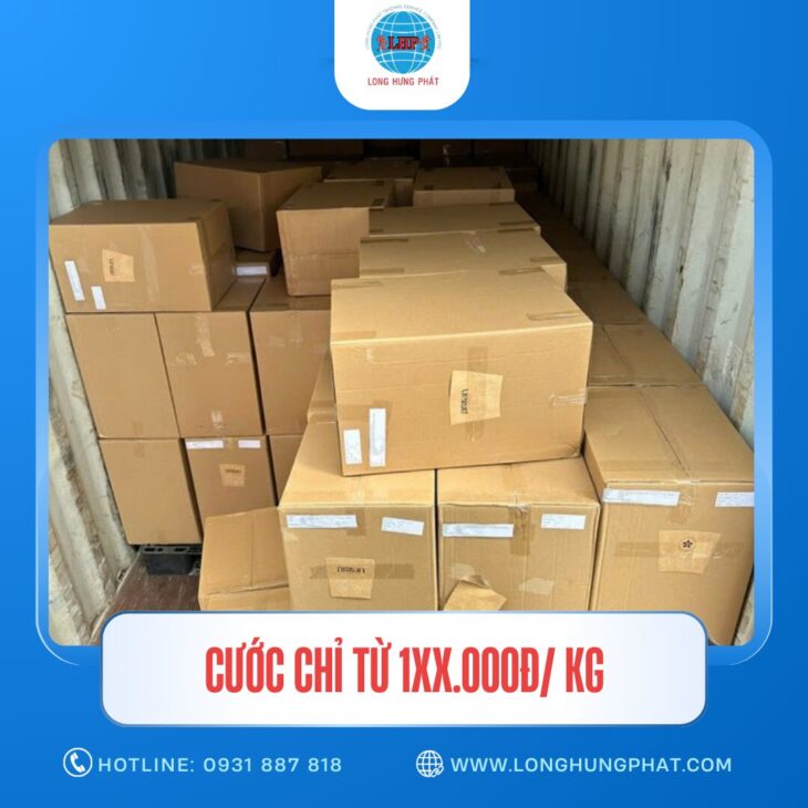 Gửi hàng quần áo, thực phẩm đi Mỹ bằng đường biển giá rẻ tại Cần Thơ