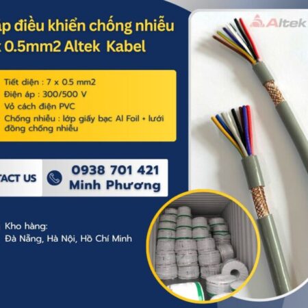 Cáp Điều Khiển Chống Nhiễu 7×0.5mm2 Giá Tốt – Hàng Chính Hãng