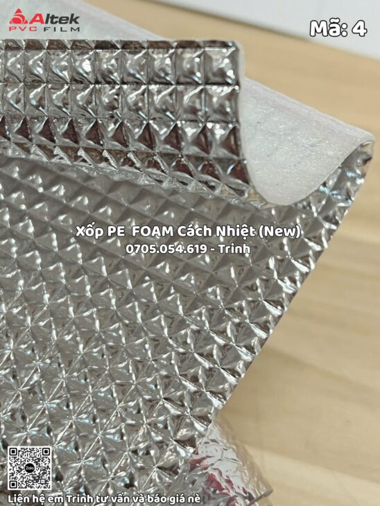 Xốp Pe Foam Tráng Bạc cách nhiệt – báo giá tốt tại HCM