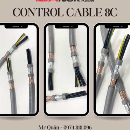 Tiêu điểm: Cáp tín hiệu điều khiển 8 lõi Rvv, Rvvp