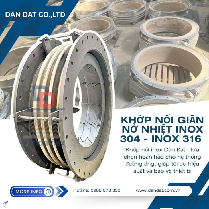 Khớp nối mềm ống gió, khớp nối mềm bằng vải chịu nhiệt, khớp nối chống rung cho quạt công nghiệp