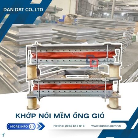 Khớp nối mềm bằng vải chịu nhiệt, khớp nối chống rung ống gió, ống vải chịu nhiệt, khớp giãn nở vải