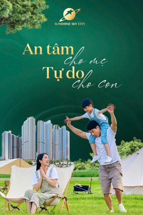 Nhận giữ chỗ tòa V8, V9 sunshine sky city chiết khấu 1%, giá từ 105 triệu/m2, lịch thanh toán giãn