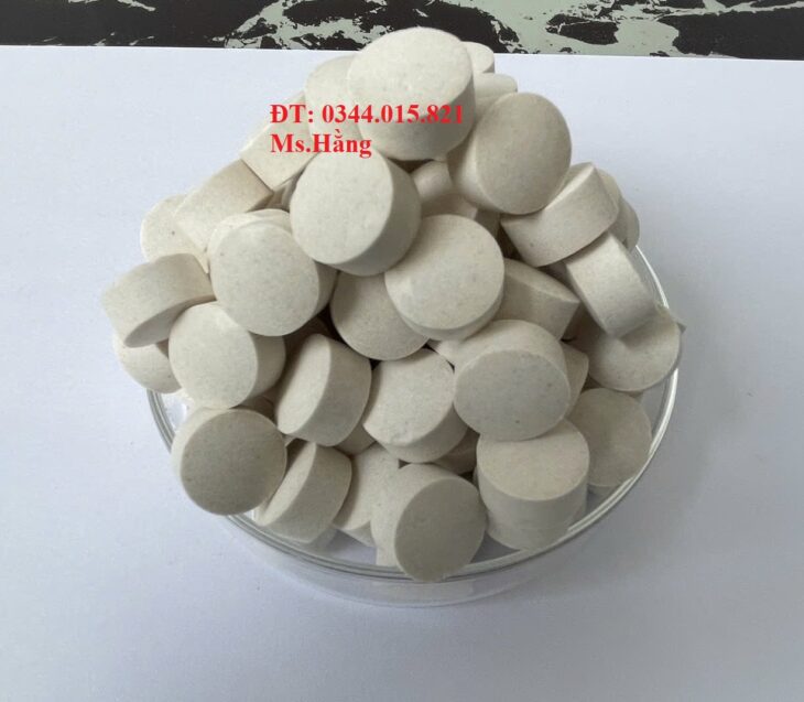 Men vi sinh viên Mỹ 3G Clearaqua Tabet, xử lý nước và đáy ao nuôi