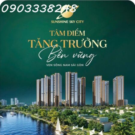 Tòa V8, V9 chính thức nhận giữ chỗ với mức giá từ 98 triệu/m2, 1% early bird tại Sunshine Sky City