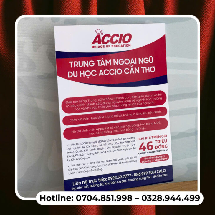 in tờ rơi quảng cáo cần thơ