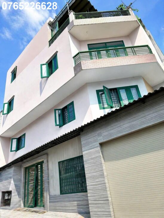 4 TẦNG CĂN GÓC 2 MẶT TIỀN HẺM XE TẢI SÁT MẶT TIỀN GẦN LÊ TRỌNG TẤN, AEON TÂN PHÚ 80M2 DƯỚI 4.7 TỎI