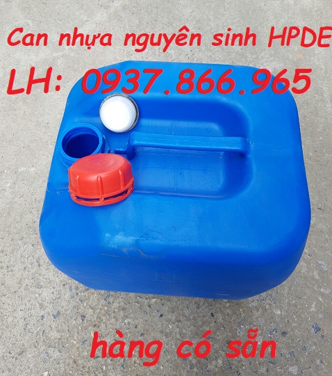 Can đựng xăng dầu, can đựng chất lỏng, can nhựa nguyên sinh, can