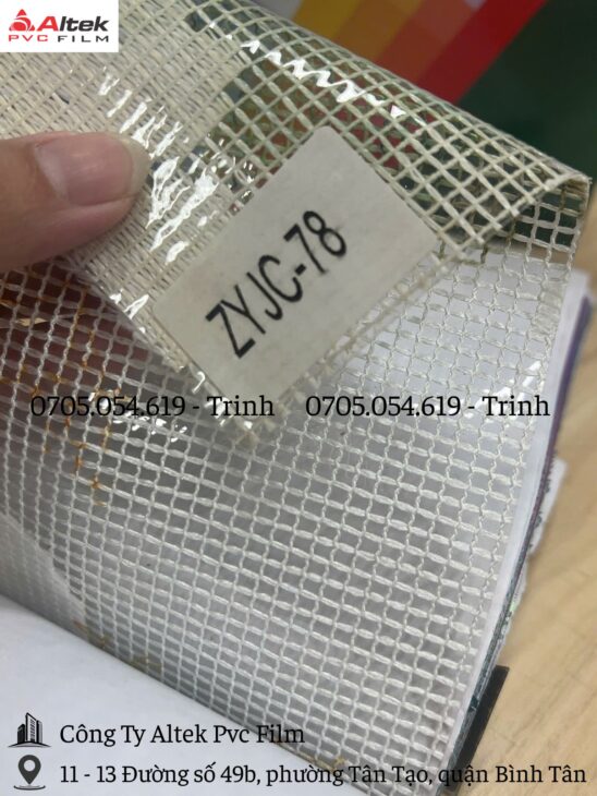 Lưới ép nhựa pvc cao cấp – nhiều màu – đa ứng dụng cho nhiều ngành nghề