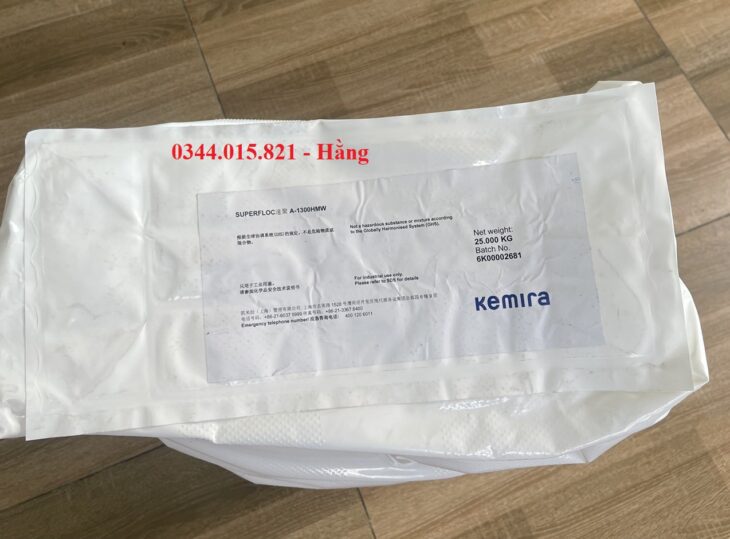 Siêu lắng tụ Polymer Anion, Superfloc, lắng tụ các chất lơ lửng, xử lý nước