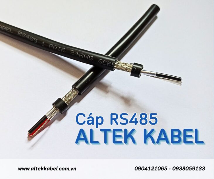 Cáp RS485 cho hệ thống PLC và SCADA