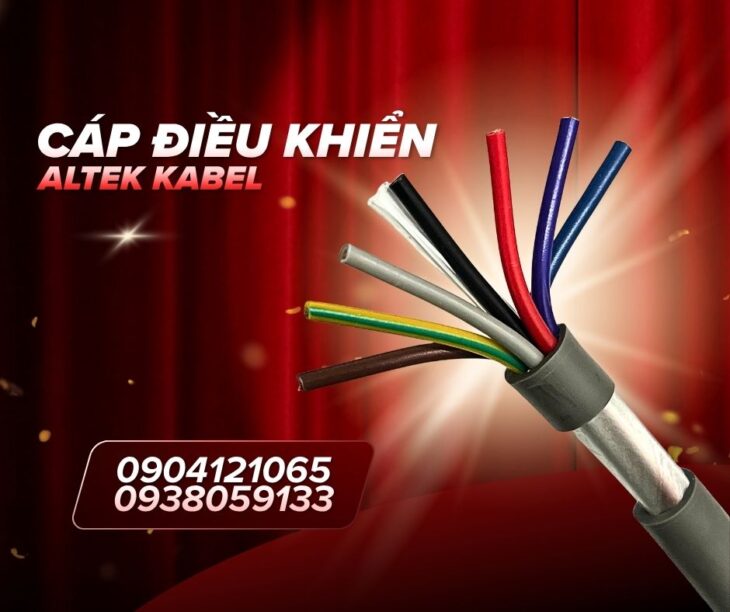 Cáp điều khiển Altek Kabel chống nhiễu: Giải pháp cho môi trường điện từ cao