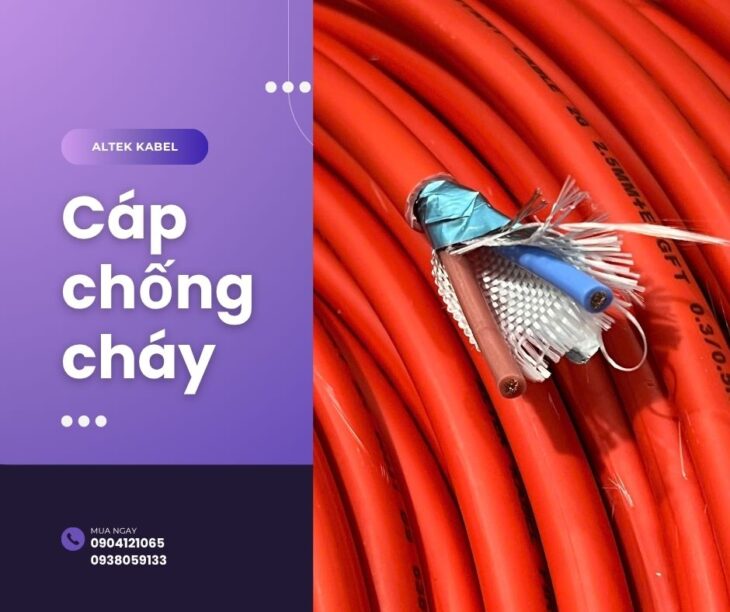 Cung cấp cáp chống cháy cho hệ thống điện công nghiệp