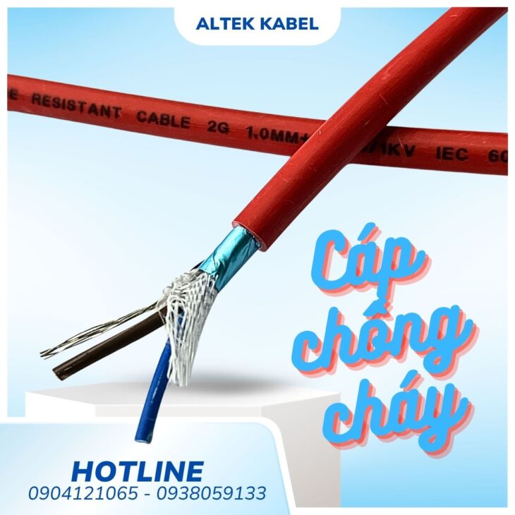 Cung cấp cáp chống cháy cho hệ thống điện công nghiệp