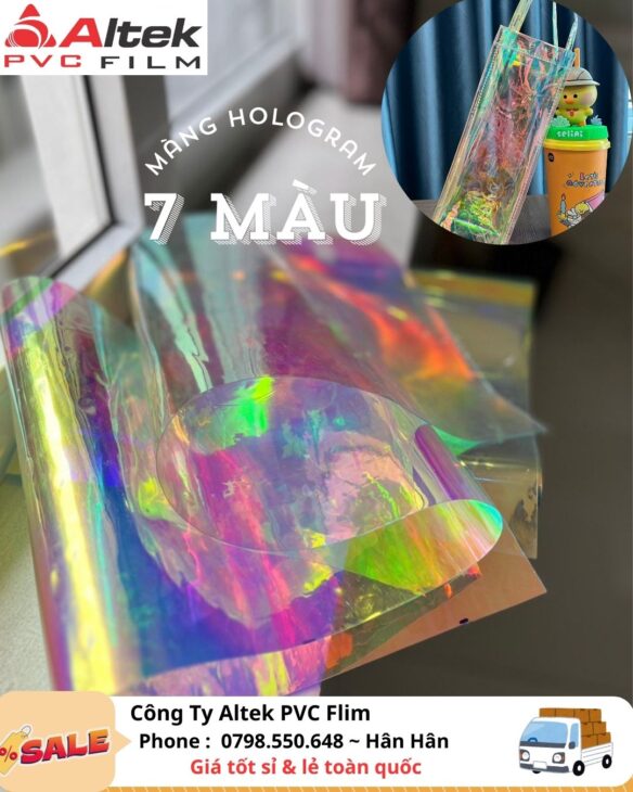 Màng Hologram 7 màu giá tốt tại kho