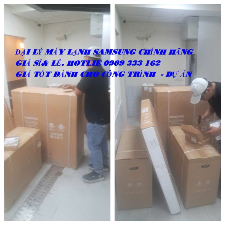 Đại lý máy lạnh Samsung giá tốt sỉ & lẻ tại HCM uy tín