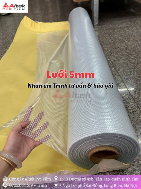 Tổng hợp các dòng màng nhựa pvc chất lượng tại Altek