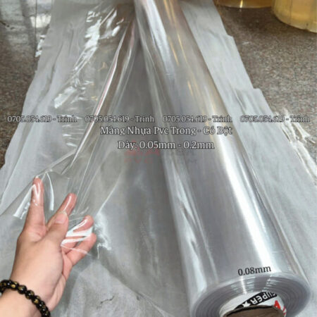 Kho màng nhựa pvc trong suốt – sẵn hàng giá tốt