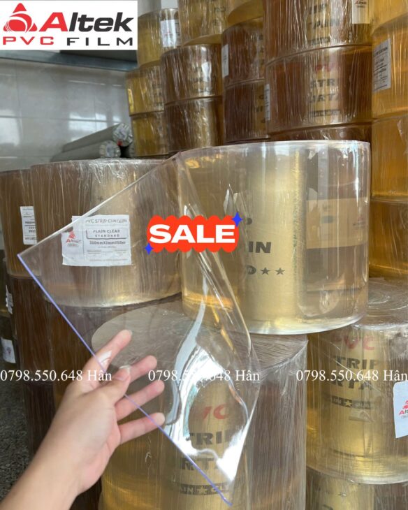 Rèm nhựa pvc cuộn khổ nhỏ