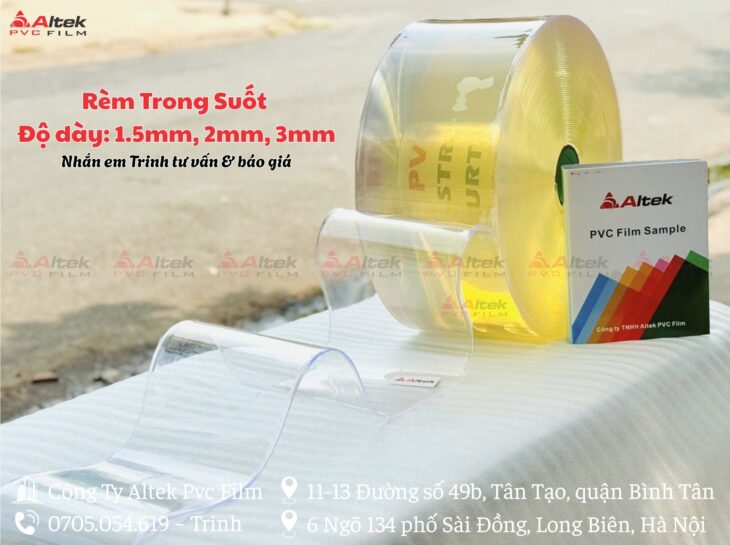 Tổng hợp các dòng màng nhựa pvc chất lượng tại Altek