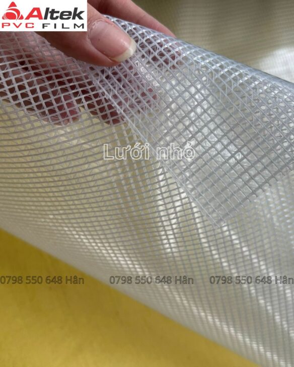 Màng pvc lưới nhỏ- bền đẹp, đa năng, dễ sử dụng