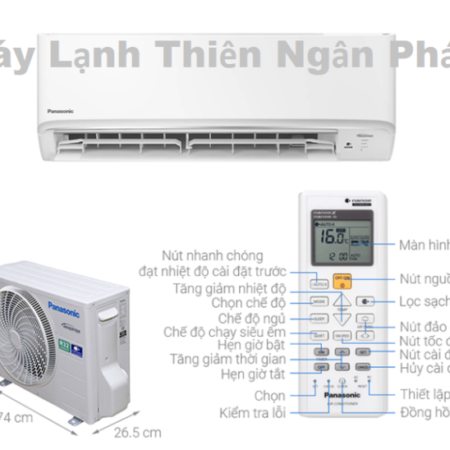 Máy Lạnh Treo Tường Panasonic Inverter 1 HP CU/CS-RU9CKH-8D