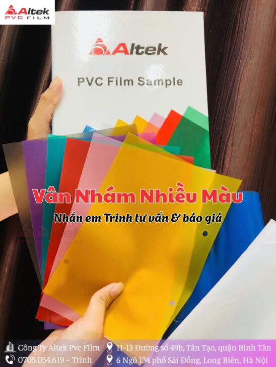 Tổng hợp các dòng màng nhựa pvc chất lượng tại Altek