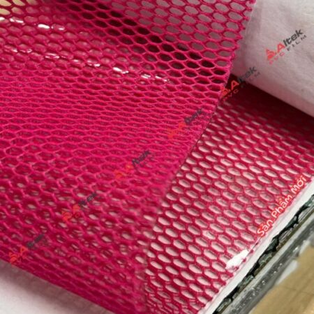 Màng nhựa pvc lưới cao cấp, đa sắc phù hợp may balo, túi, thời trang